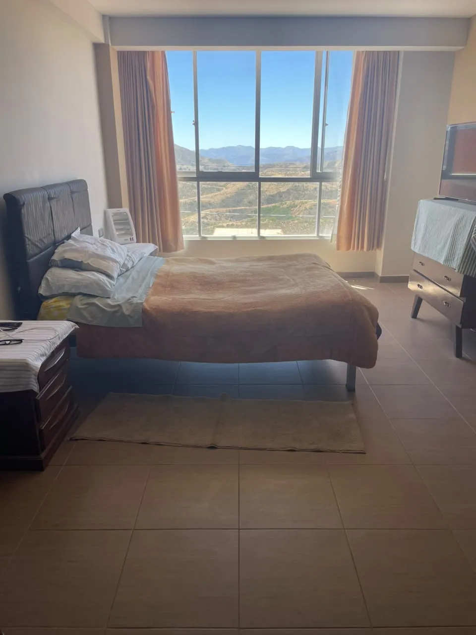 Habitación principal con vista panorámica